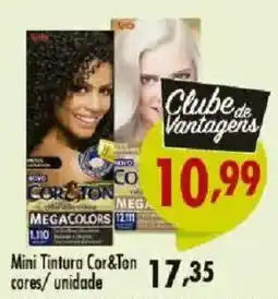 Confiança Supermercados Mini Tintura Cor&Ton cores/ unidade oferta