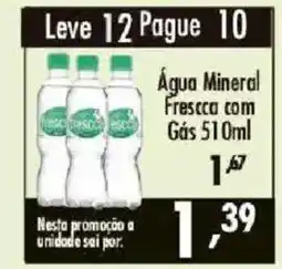 Confiança Supermercados Água Mineral Fresca com Gás oferta