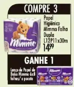 Confiança Supermercados Papel Higiênico Mimmo Folha Dupla oferta