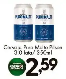 Confiança Supermercados Cerveja Puro Malte Pilsen oferta