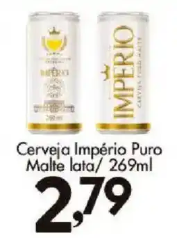 Confiança Supermercados Cerveja Império Puro Malte oferta