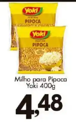 Confiança Supermercados Milho para Pipoca Yoki oferta