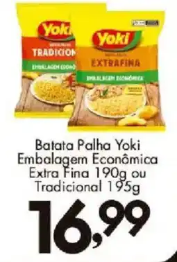 Confiança Supermercados Batata Palha Yoki oferta
