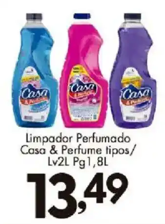 Confiança Supermercados Limpador Perfumado Casa & Perfume tipos oferta
