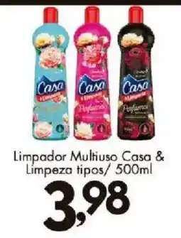 Confiança Supermercados Limpador Multiuso Casa & Limpeza tipos oferta