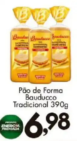 Confiança Supermercados Pão de Forma Bauducco Tradicional oferta