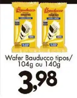 Confiança Supermercados Wafer Bauducco tipos oferta