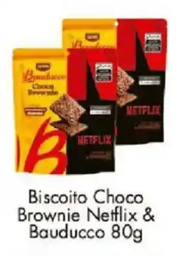Confiança Supermercados Biscoito Choco Brownie Netflix & Bauducco oferta