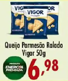 Confiança Supermercados Queijo Parmesão Ralado Vigor oferta
