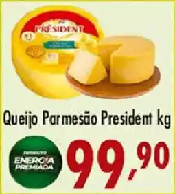 Confiança Supermercados Queijo Parmesão President kg oferta