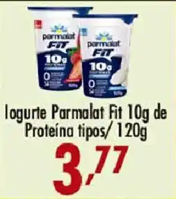 Confiança Supermercados logurte Parmalat Fit 10g de Proteína tipos oferta
