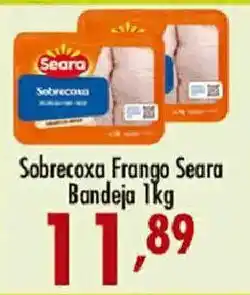 Confiança Supermercados Sobrecoxa frango seara oferta