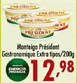 Confiança Supermercados Manteiga Président Gastronomique Extra tipos oferta