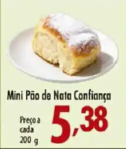 Confiança Supermercados Mini Pão de Nata Confiança oferta
