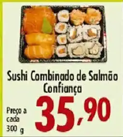 Confiança Supermercados Sushi Combinado de Salmão Confiança oferta