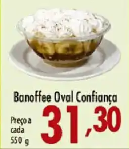 Confiança Supermercados Banoffee oval confiança oferta