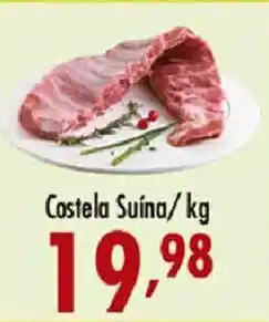 Confiança Supermercados Costela Suína oferta