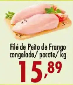Confiança Supermercados Filé de Peito de Frango oferta