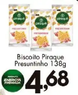 Confiança Supermercados Biscoito Piraque Presuntinho oferta
