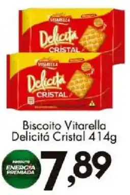 Confiança Supermercados Biscoito vitarella delicita cristal oferta