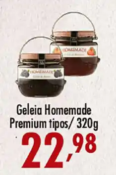 Confiança Supermercados Geléia homemade premium tipos oferta
