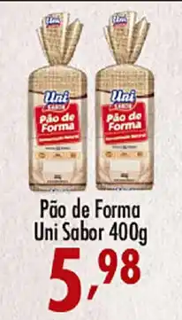 Confiança Supermercados Pão de Forma Uni Sabor oferta