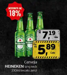 Cometa Supermercados Cerveja heineken long neck oferta