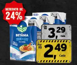 Cometa Supermercados Creme de leite oferta