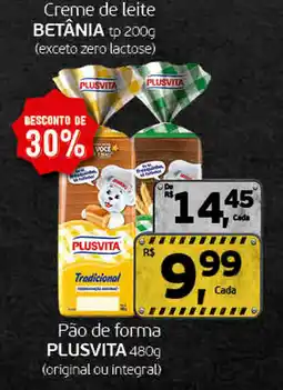 Cometa Supermercados Creme de leite betânia oferta