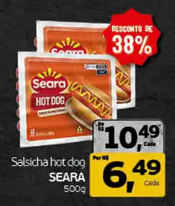 Cometa Supermercados Salsicha hot dog oferta