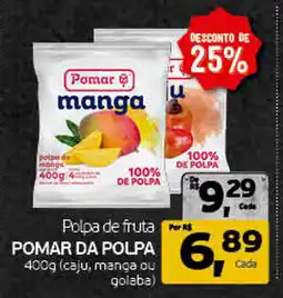 Cometa Supermercados Polpa de fruta pomar da polpa oferta