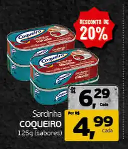 Cometa Supermercados Sardinha coqueiro oferta