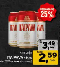 Cometa Supermercados Cerveja itaipava pilsen oferta