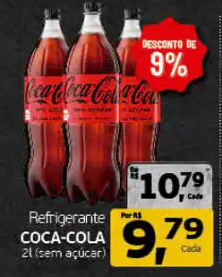 Cometa Supermercados Refrigerante coca-cola oferta