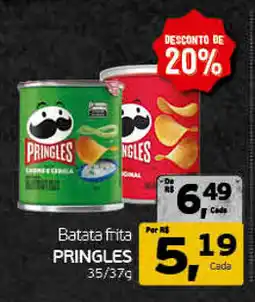 Cometa Supermercados Batata frita pringles oferta