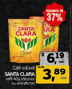 Cometa Supermercados Café solúvel santa clara oferta
