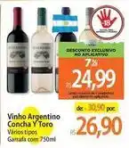 Atacadão Concha y toro - vinho argentino oferta