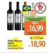 Atacadão James - vinho marcus oferta
