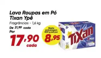 Tixan ypê - lava roupas em pó