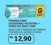 Assaí Atacadista De - pomada para assaduras nistatina + óxido de zinco ems oferta