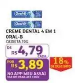 Assaí Atacadista Oral-b - creme dental 4 em 1 oferta