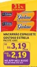 Assaí Atacadista Gostoso - macarrao espaguete oferta