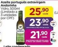 Carrefour Andorinha - azeite português extravirgem oferta