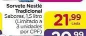 Carrefour Nestlé - sorvete tradicional oferta