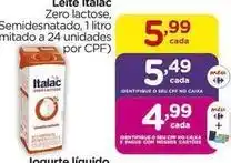 Carrefour Italac - leite oferta