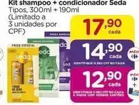 Carrefour Seda - kit shampoo + condicionador oferta