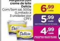 Carrefour Delícia - margarina com creme de leite oferta