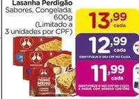 Carrefour Perdigão - lasanha oferta