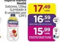 Carrefour Nestlé - togurte liquido oferta