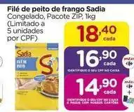 Carrefour Sadia - filé de peito de frango oferta
